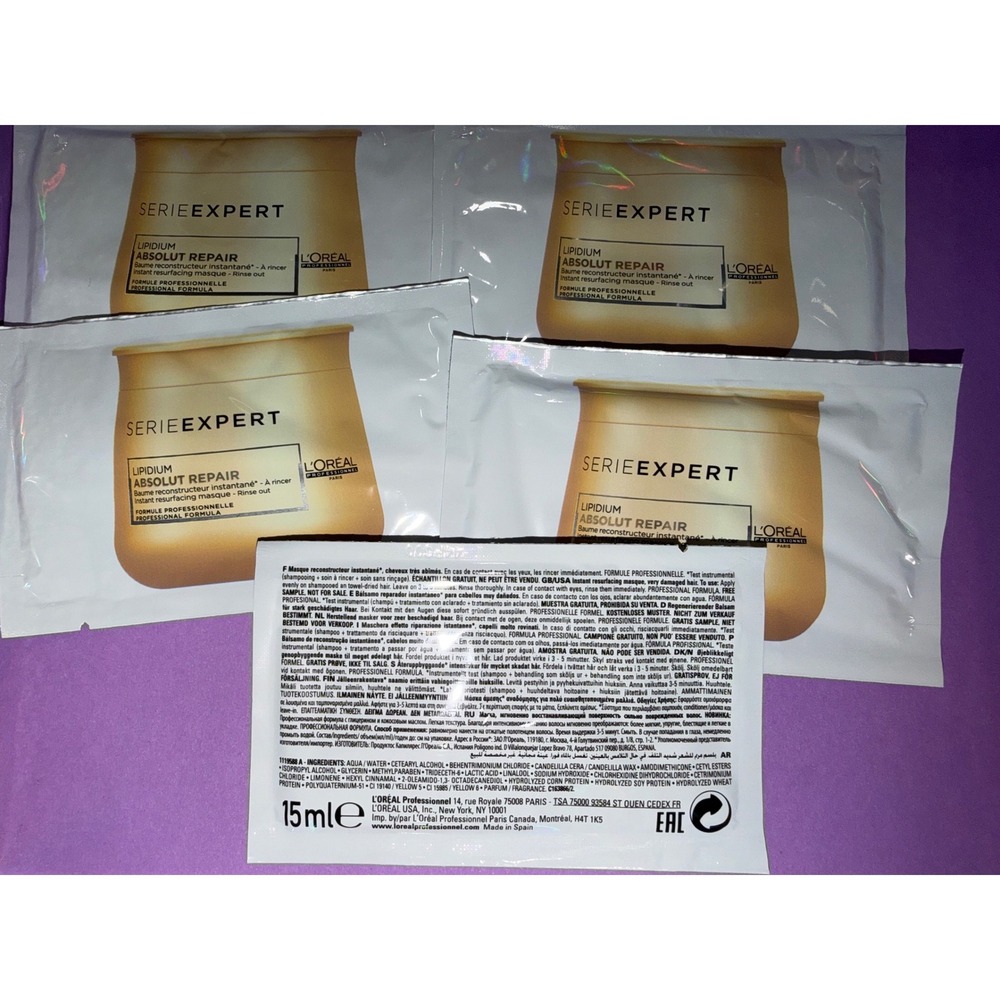 Loreal Professionnel Serie Expert Absolut Repair Masque mask hair care travelβ